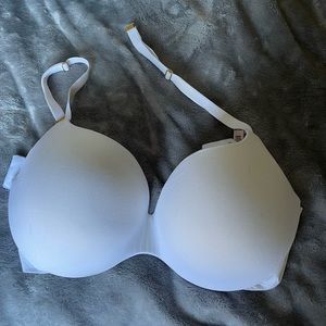 White convertible strap padded bra